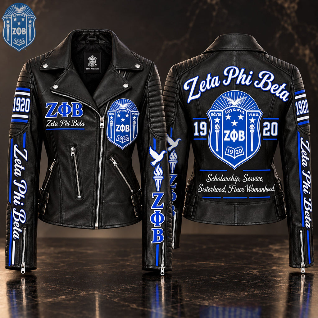Women's Leather Moto Jacket HANNN TND ZPB 1610265