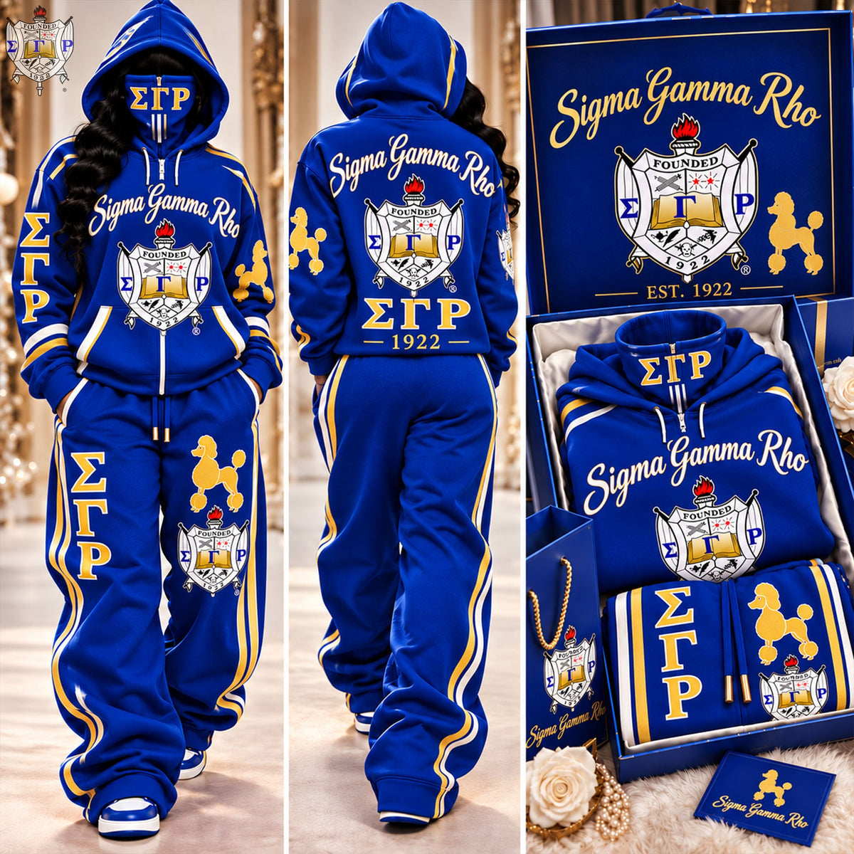 Premium Masked Hoodie Tracksuit Set HANNN TND SGR 2010261