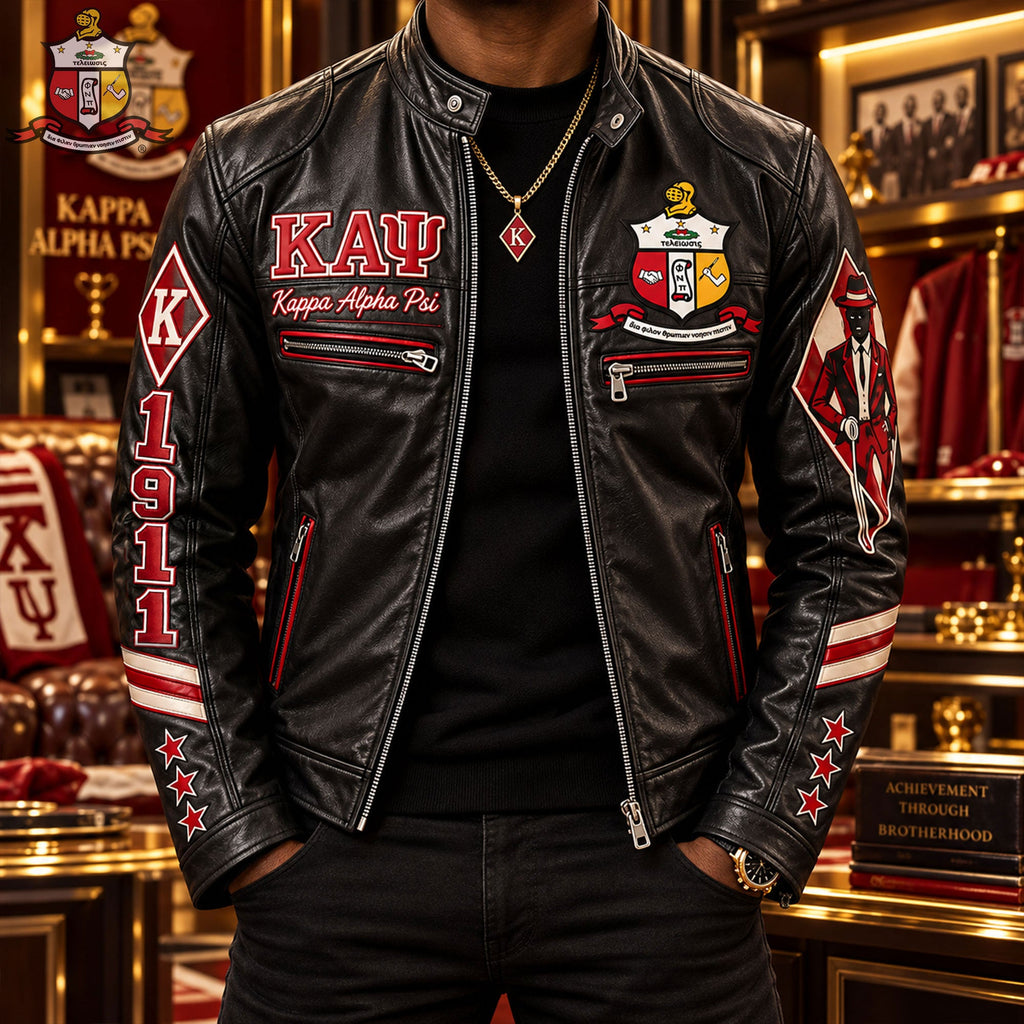 Men's Leather Jacket HANNN TND KAP 2010267