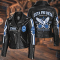 Women's Leather Moto Jacket TULT NTH ZPB 2210261