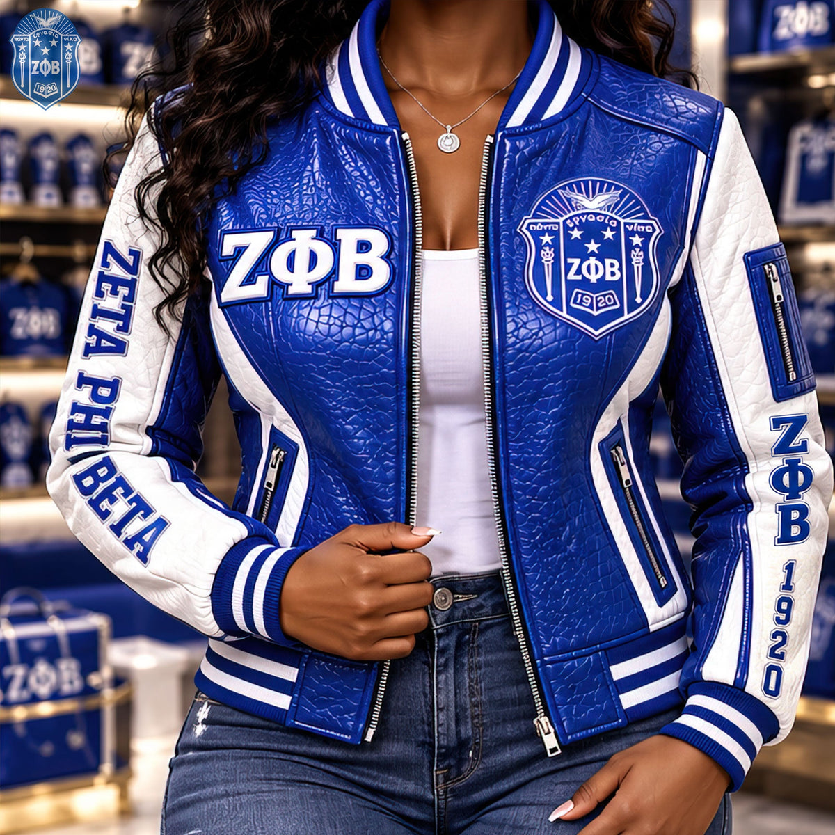 Premium Leather Zipper Jacket HANNN TND ZPB 2610262