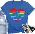 CQF Autism Awareness Shirt Women Autistic Acceptance Puzzle T-Shirts Inspirational Special Education Tee Tops