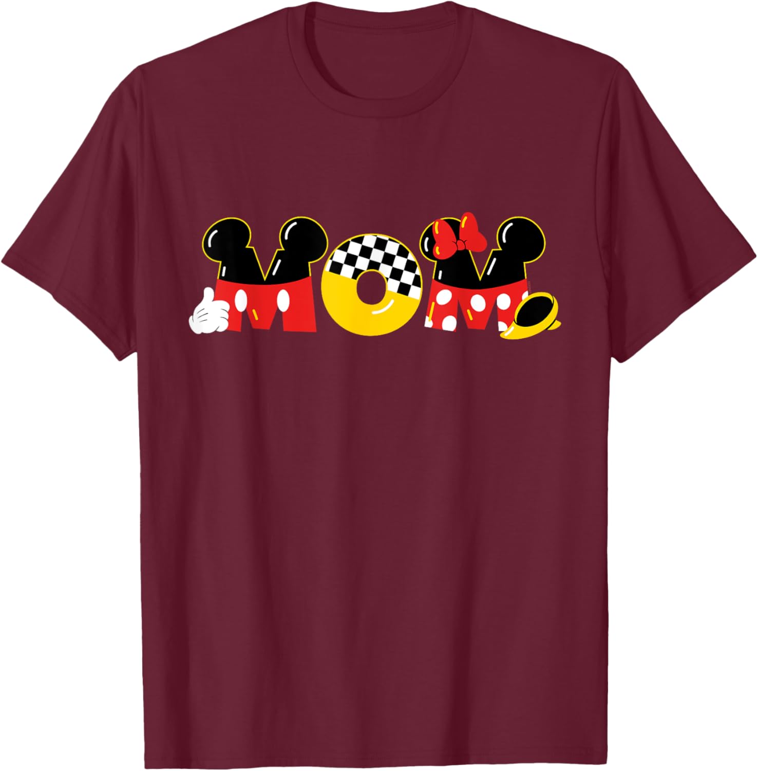 Disney Mickey Mouse & Minnie Mouse Mom Mother\u2019s Day Birthday Mother Shirt