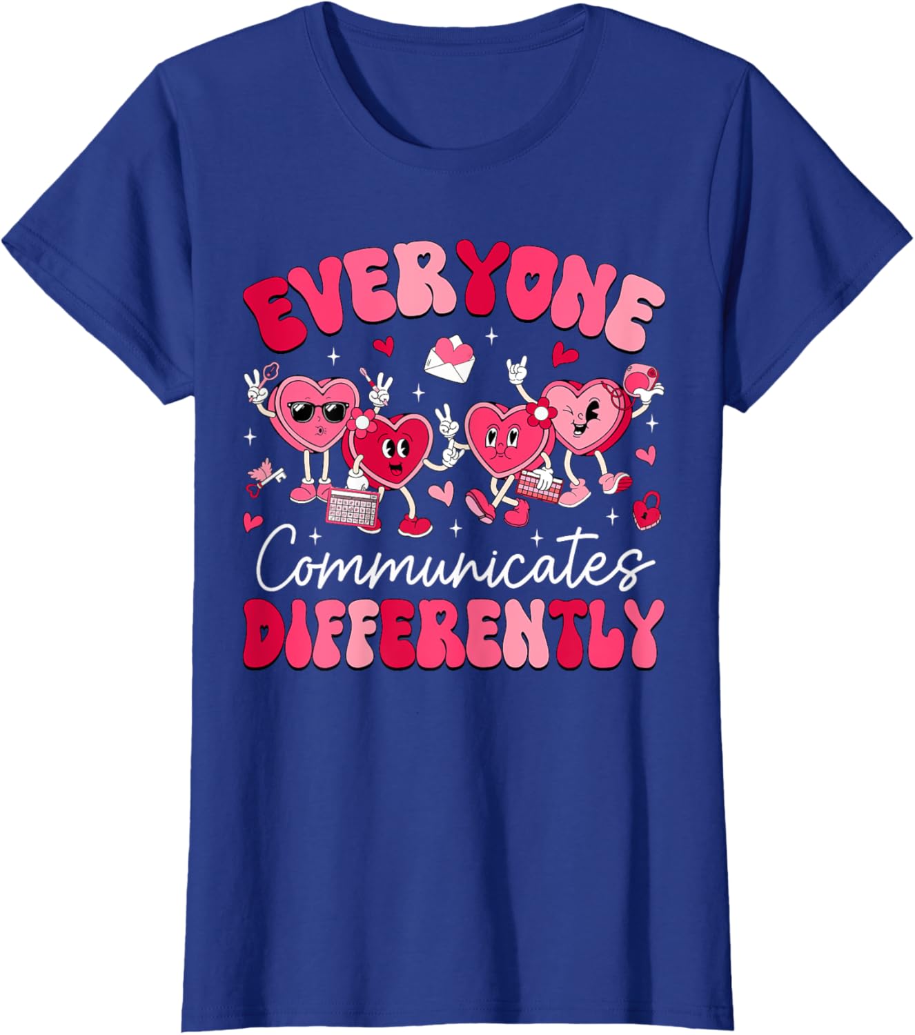 Everyone Communicates Differently Autism Valentines Day