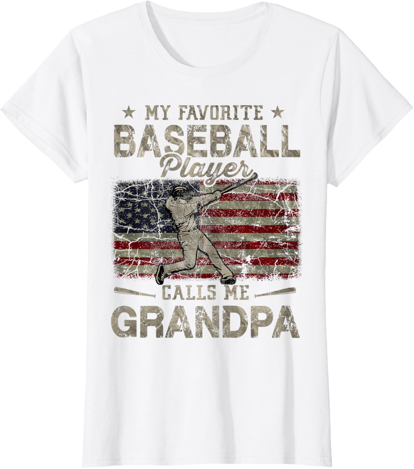 My Favorite Baseball Player Calls Me Grandpa Father's Day