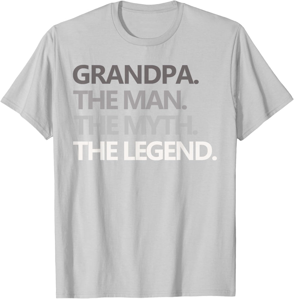 GRANDPA THE MAN THE MYTH THE LEGEND Men Gift Father's Day