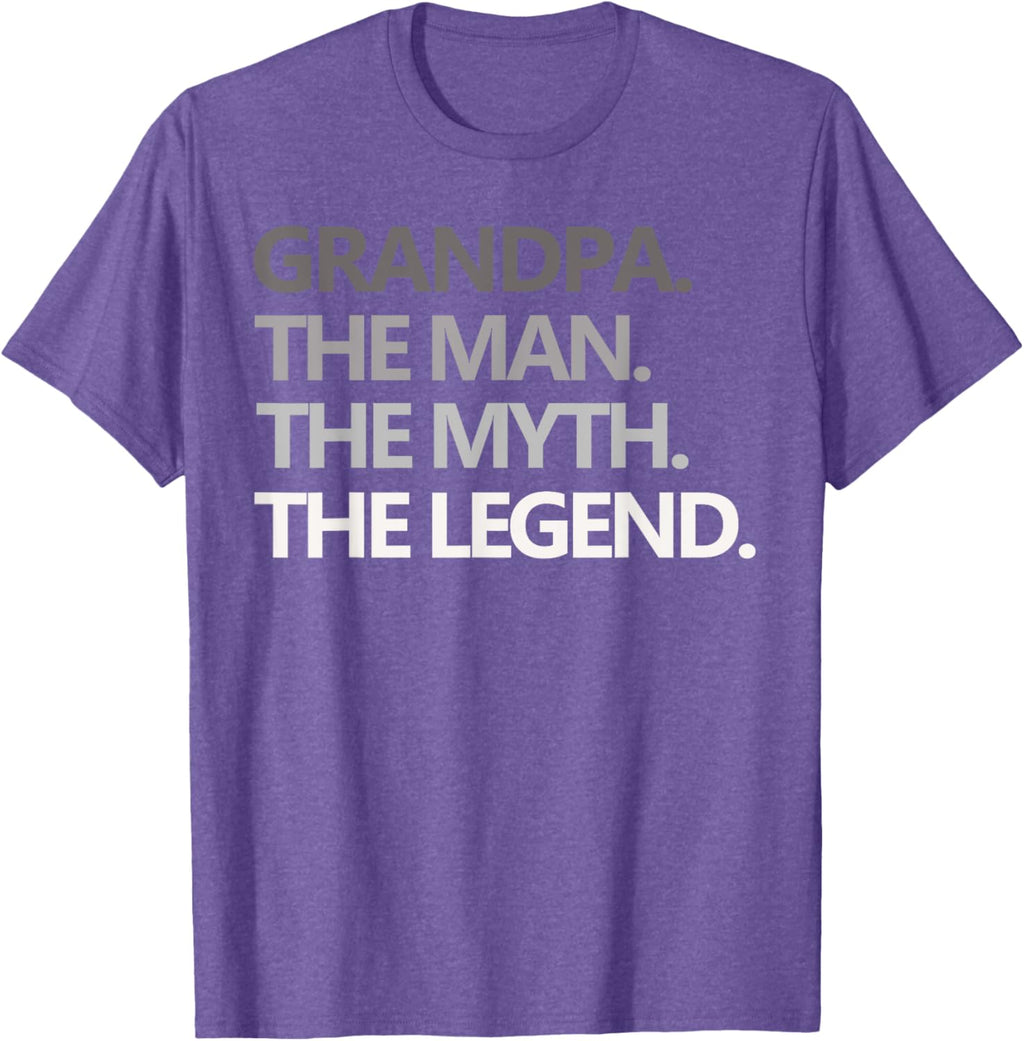 GRANDPA THE MAN THE MYTH THE LEGEND Men Gift Father's Day