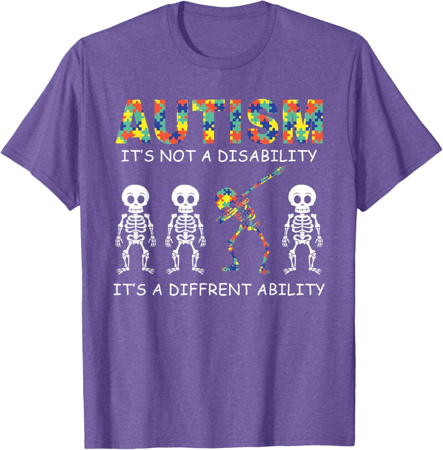 Autism is not a disability it's a different ability