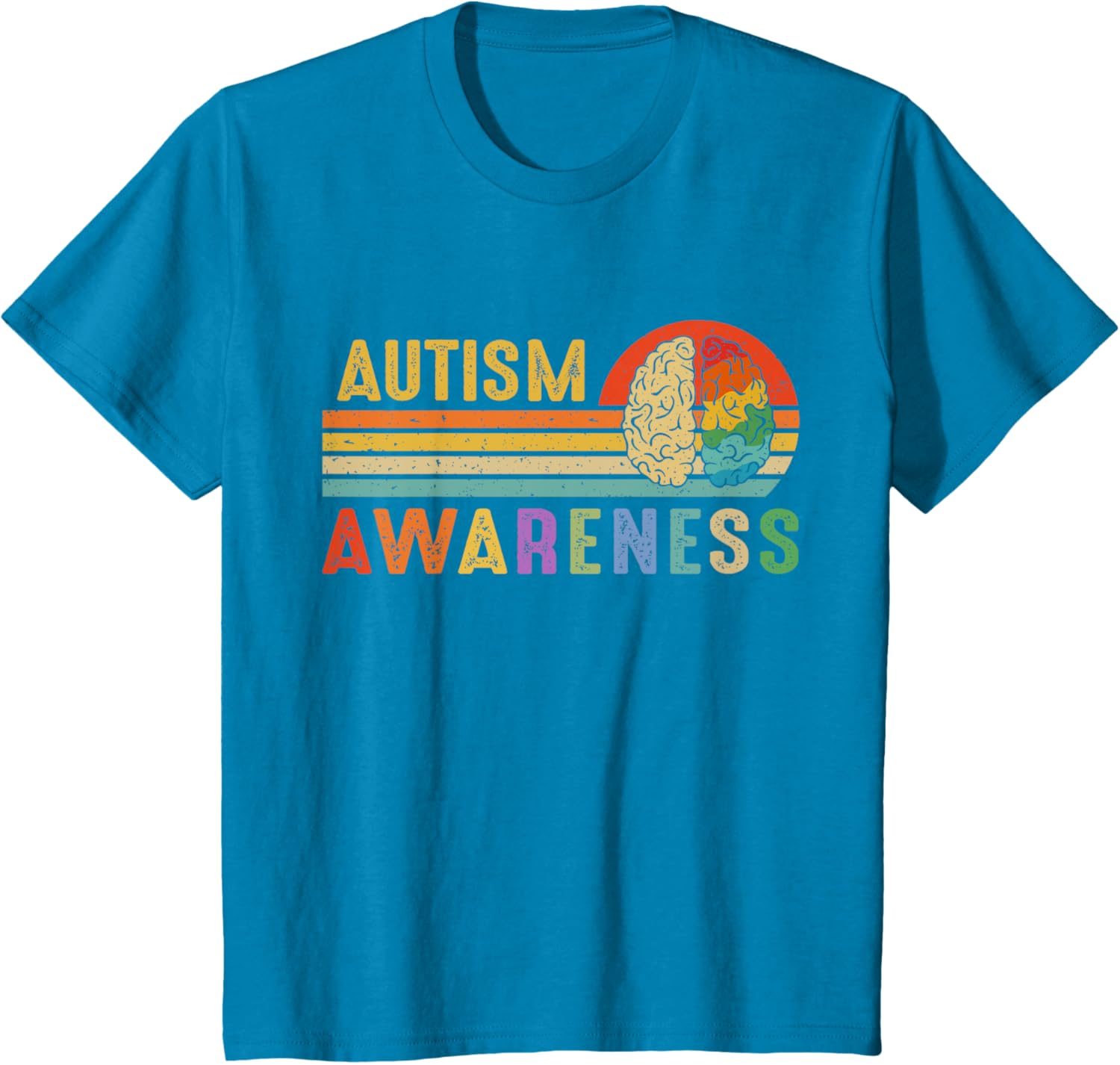 World Autism Awareness Neurodiversity Autistic April Sunset