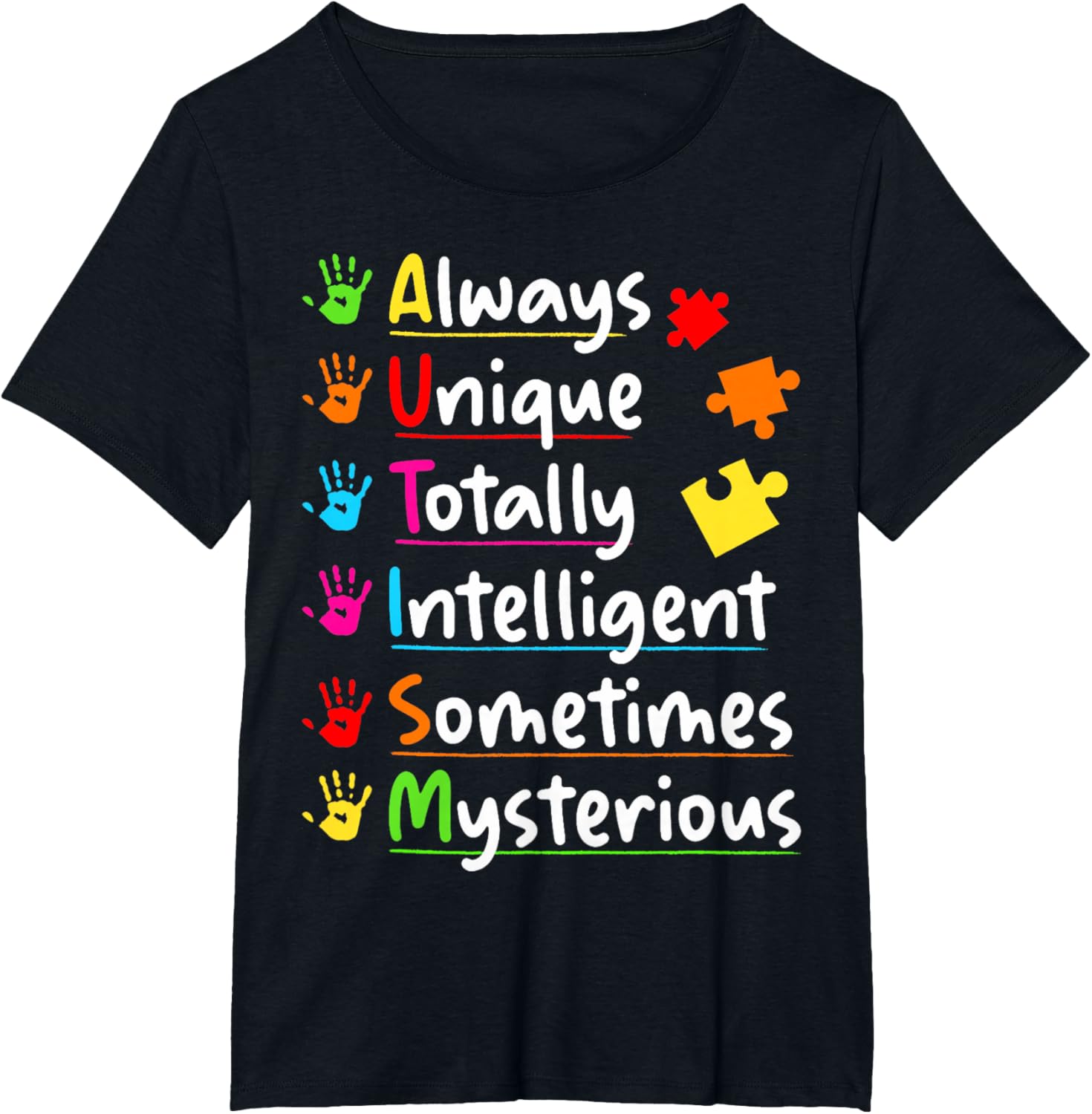 Always Unique Autism Awareness Totally Intelligent Kids