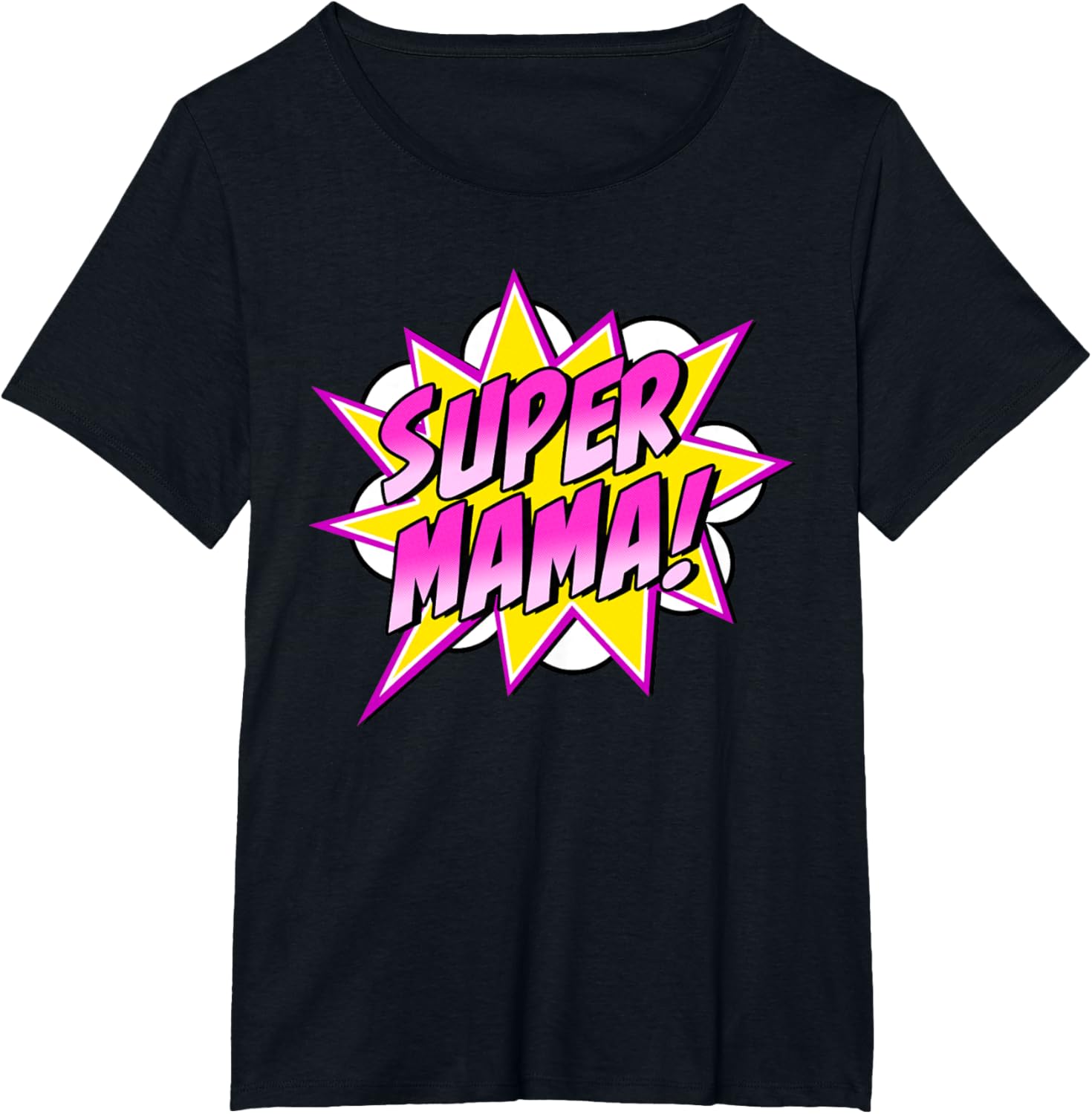 Super Mama Comic Book Superhero Mother's Day