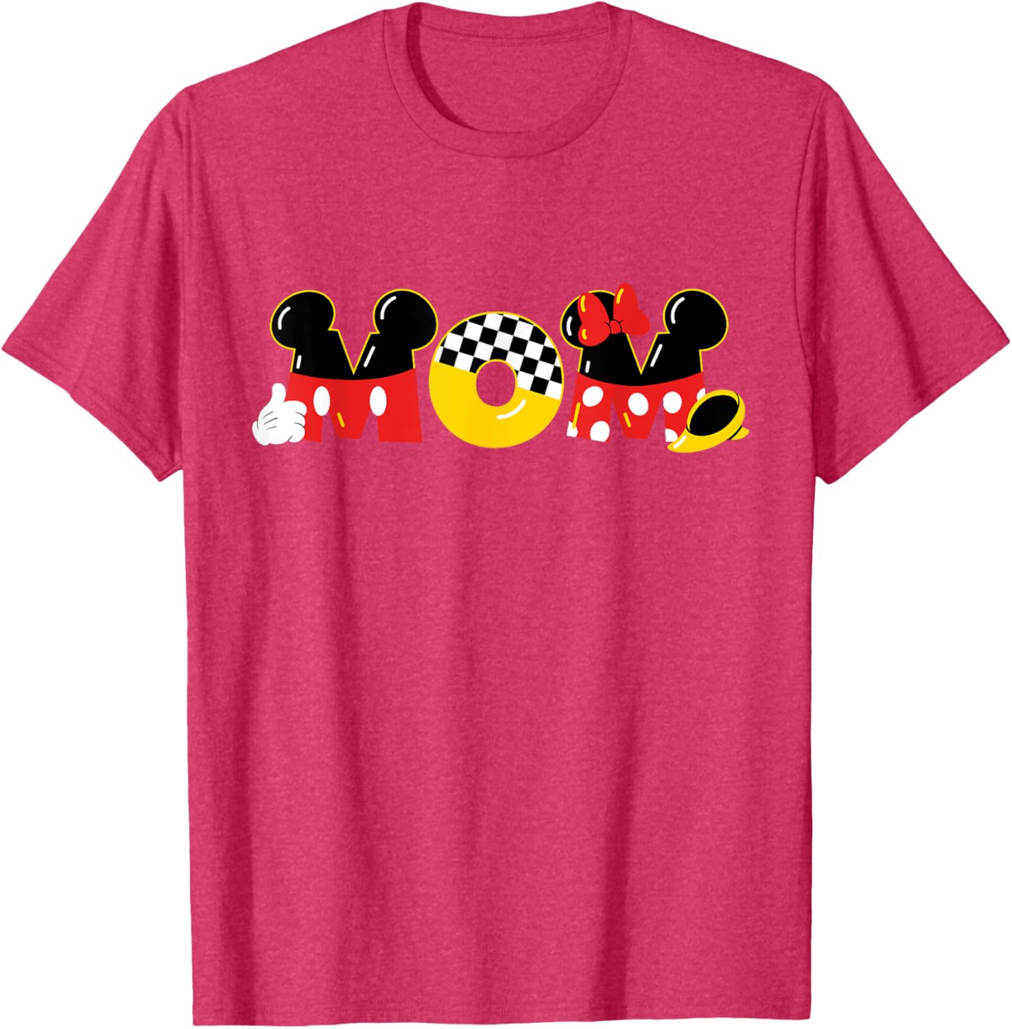 Disney Mickey Mouse & Minnie Mouse Mom Mother\u2019s Day Birthday Mother Shirt