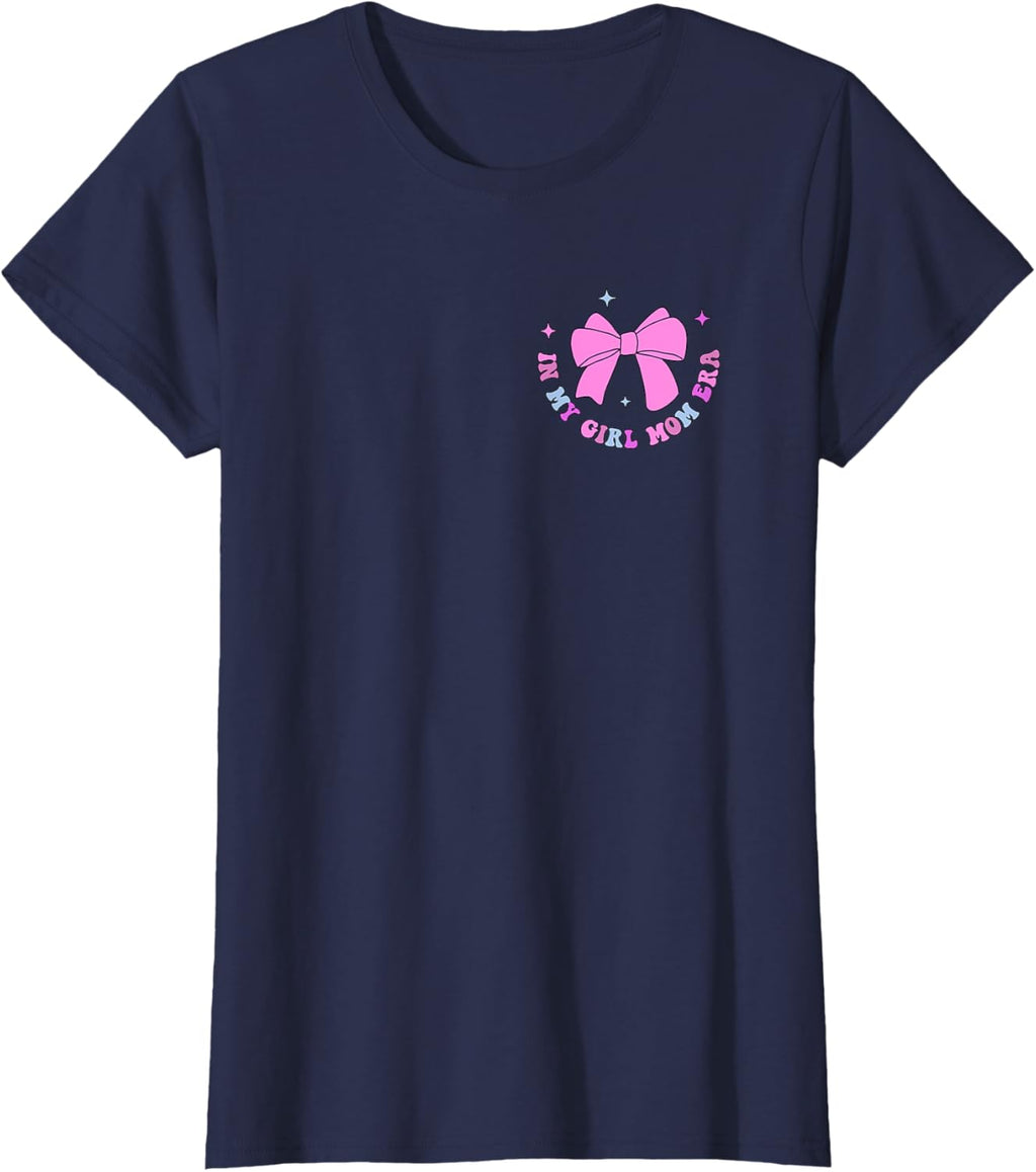 In My Era Mom Groovy Ribbon Girls Mother's Day