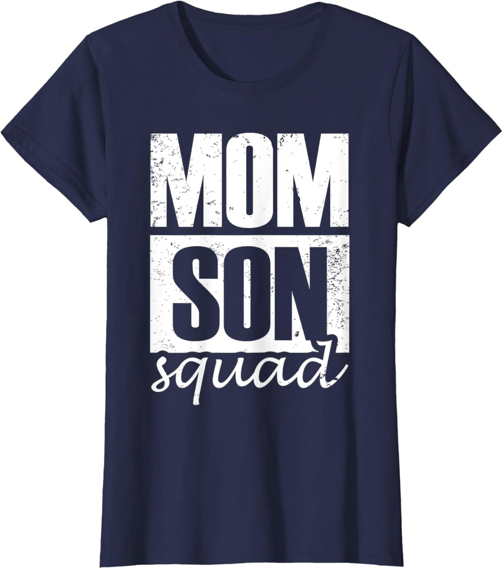 Mommy Son Squad Mom Sons Matching Mother's Day Mother Son