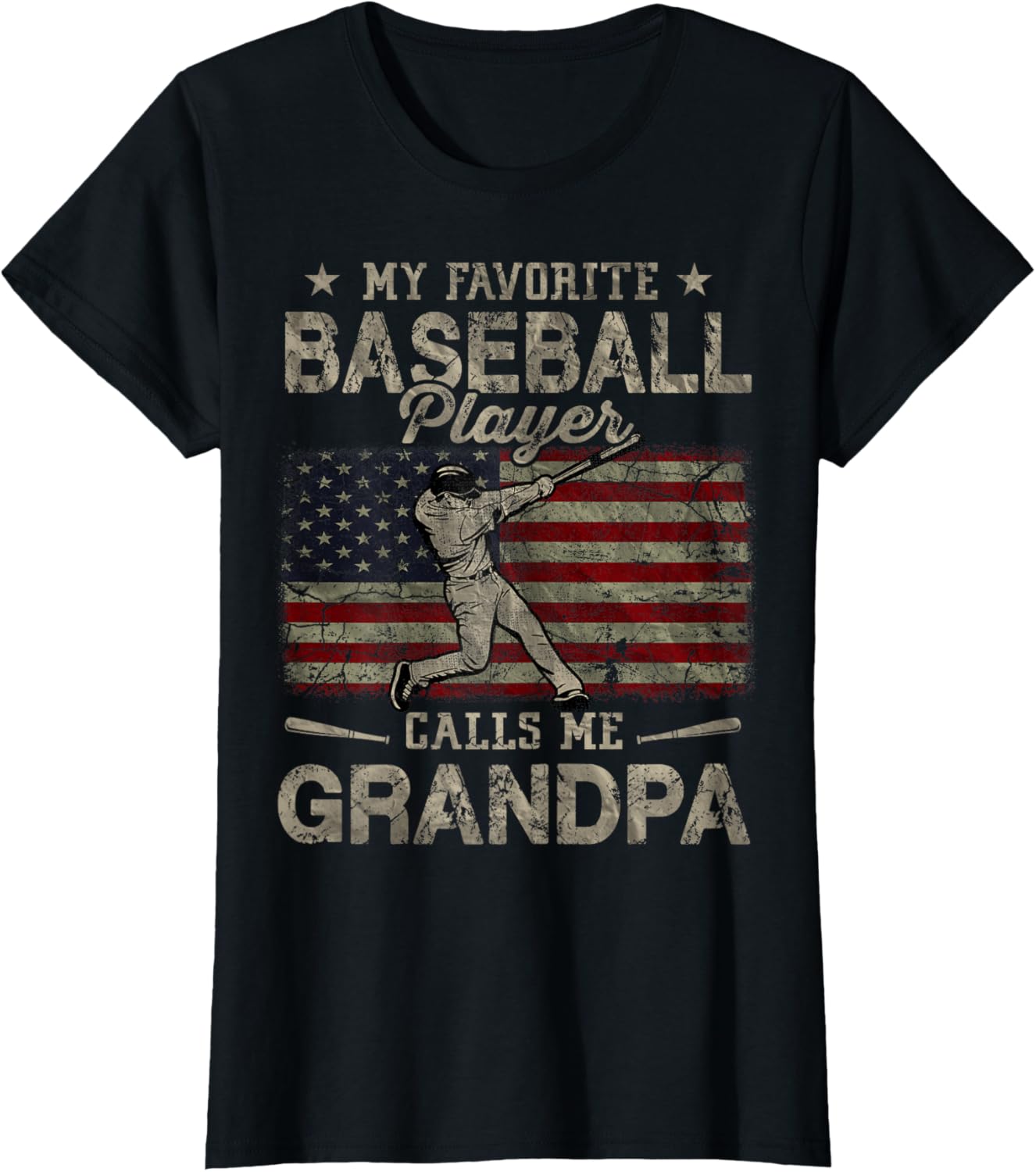 My Favorite Baseball Player Calls Me Grandpa Father's Day