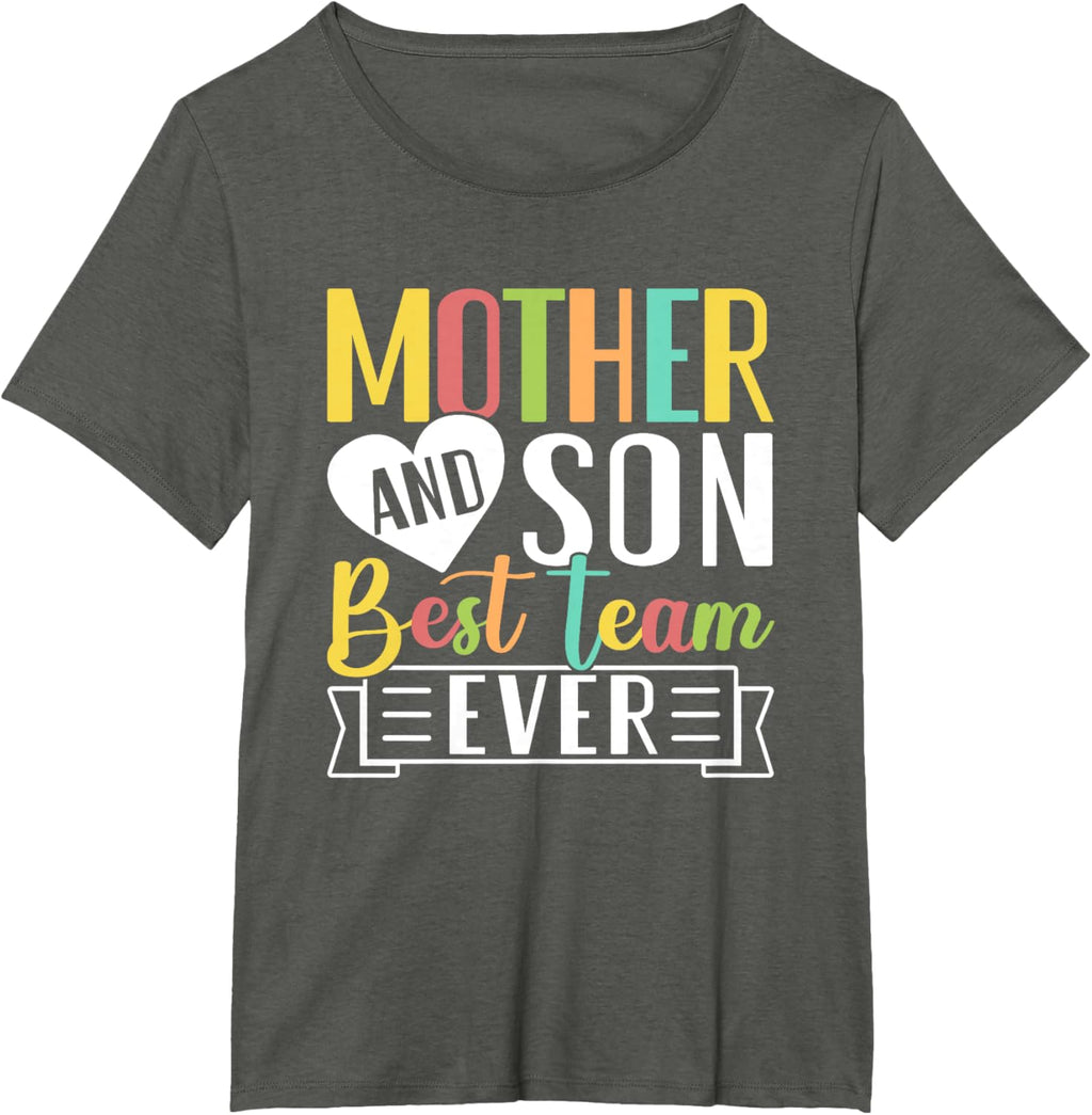 Mothers Day Mama Mom Son Love Mommy Mama Mother's Black Unisex Classic Fit Crew Neck Short Sleeve Mother Shirt