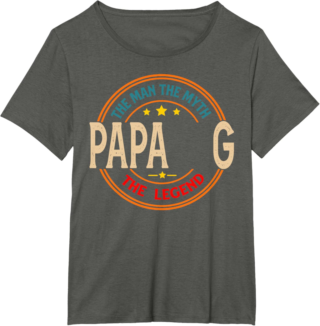 PAPA G The Legend The Man, Funny PAPA G Fathers Day