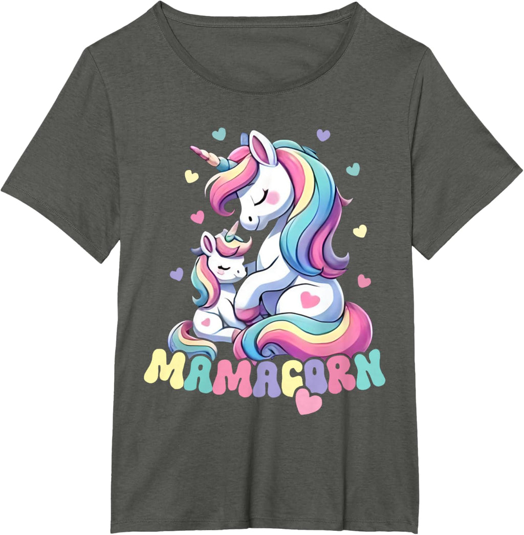 Funny Mamacorn Costume Mothers Day Unicorn Mom Women Mother