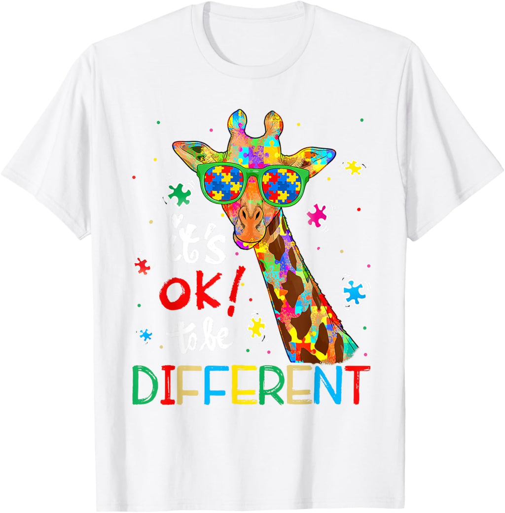 Autism Awareness Acceptance Women Kid Its Ok To Be Different