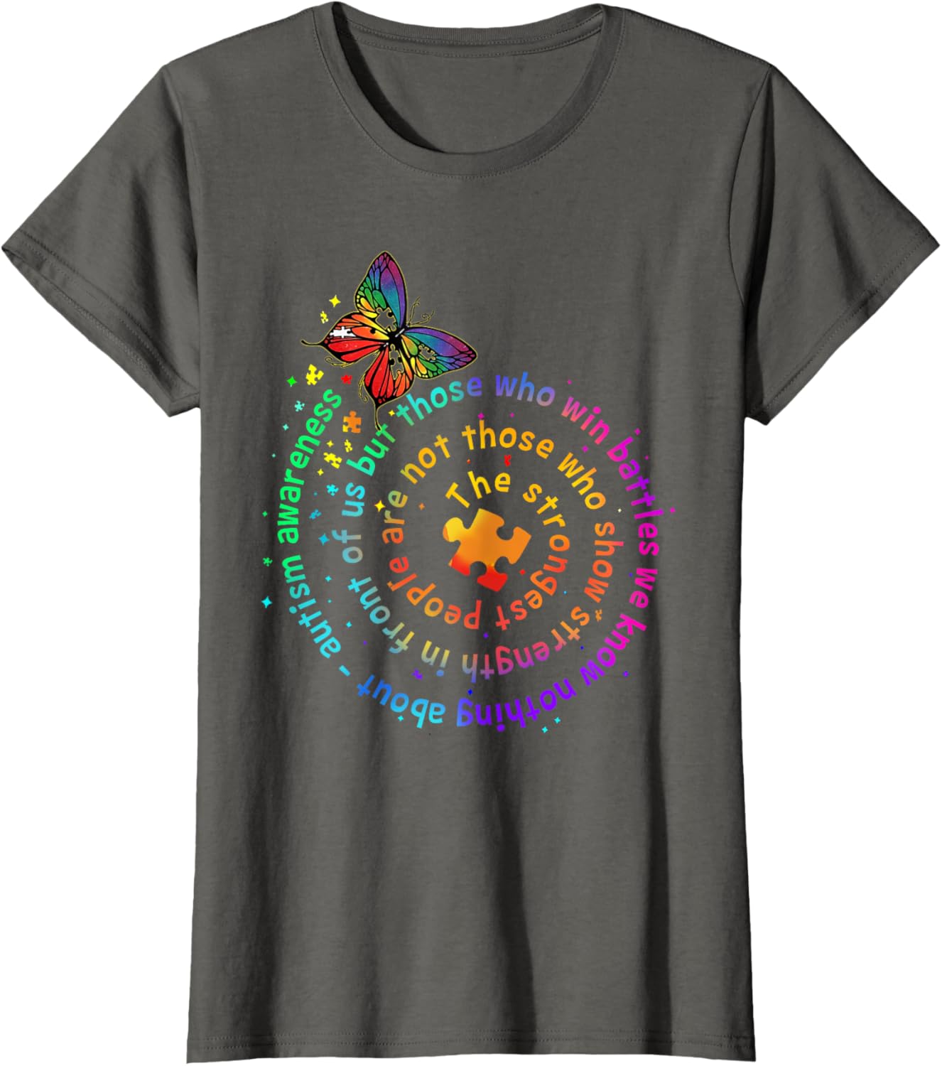 The Strongest People Butterfly Autism Awareness