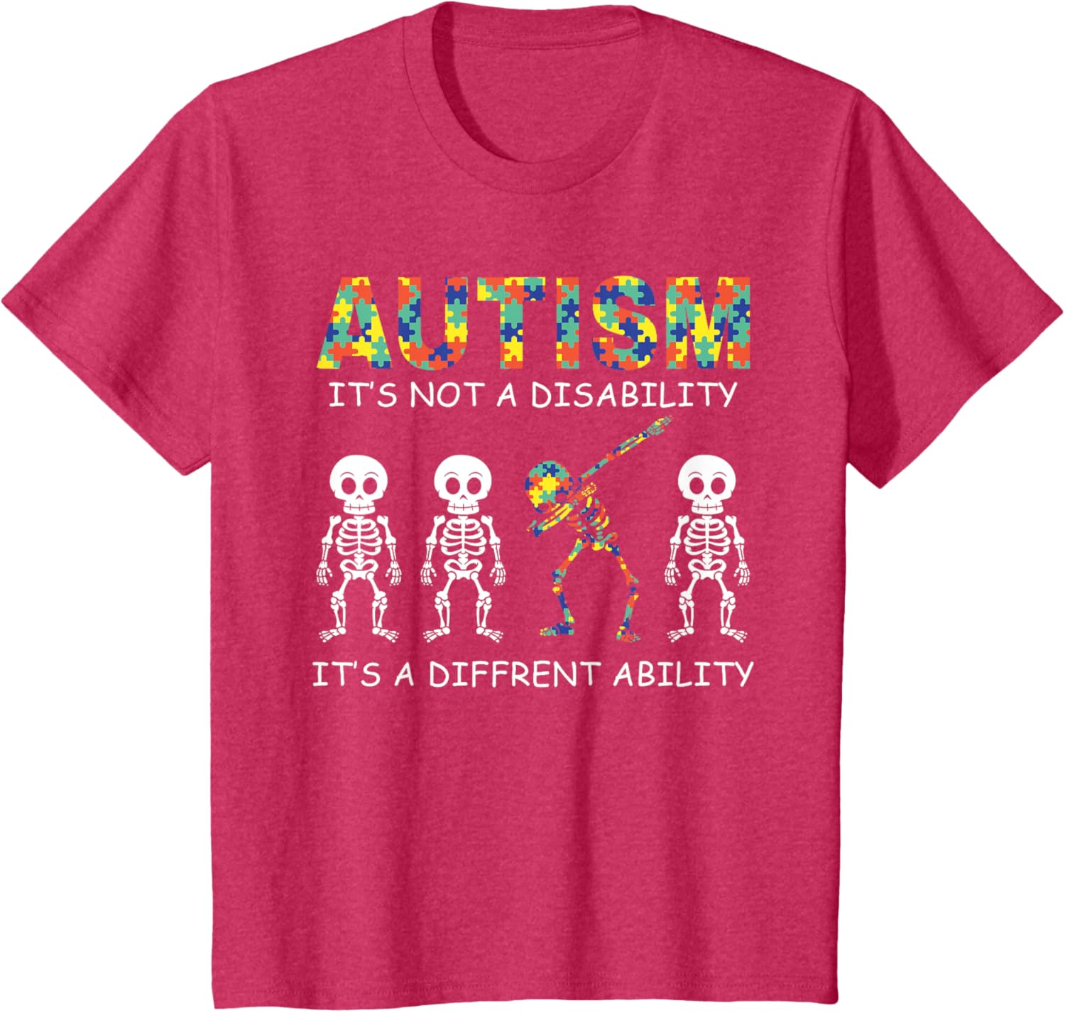 Autism is not a disability it's a different ability