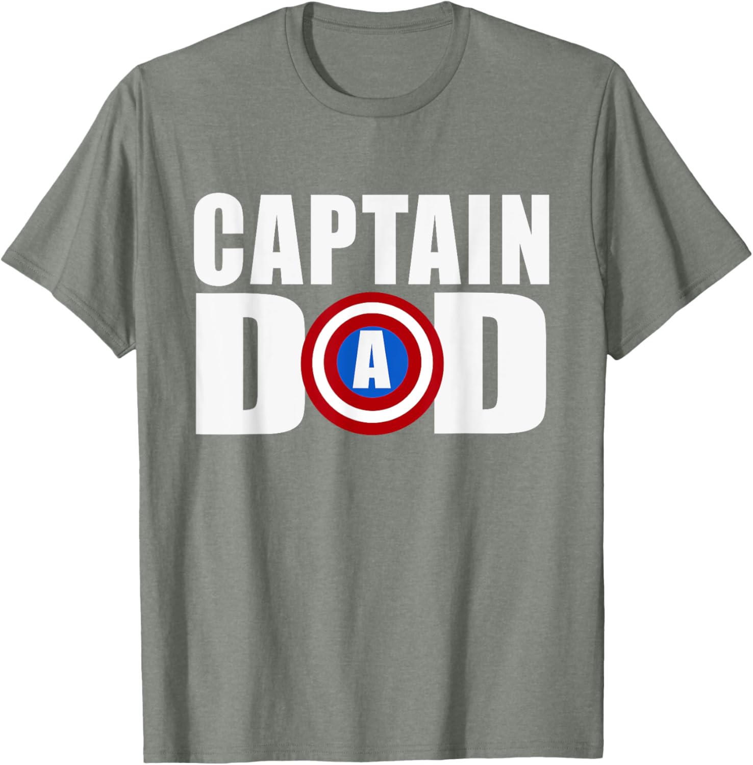 Funny Super Captain Dad Superhero Fathers Day