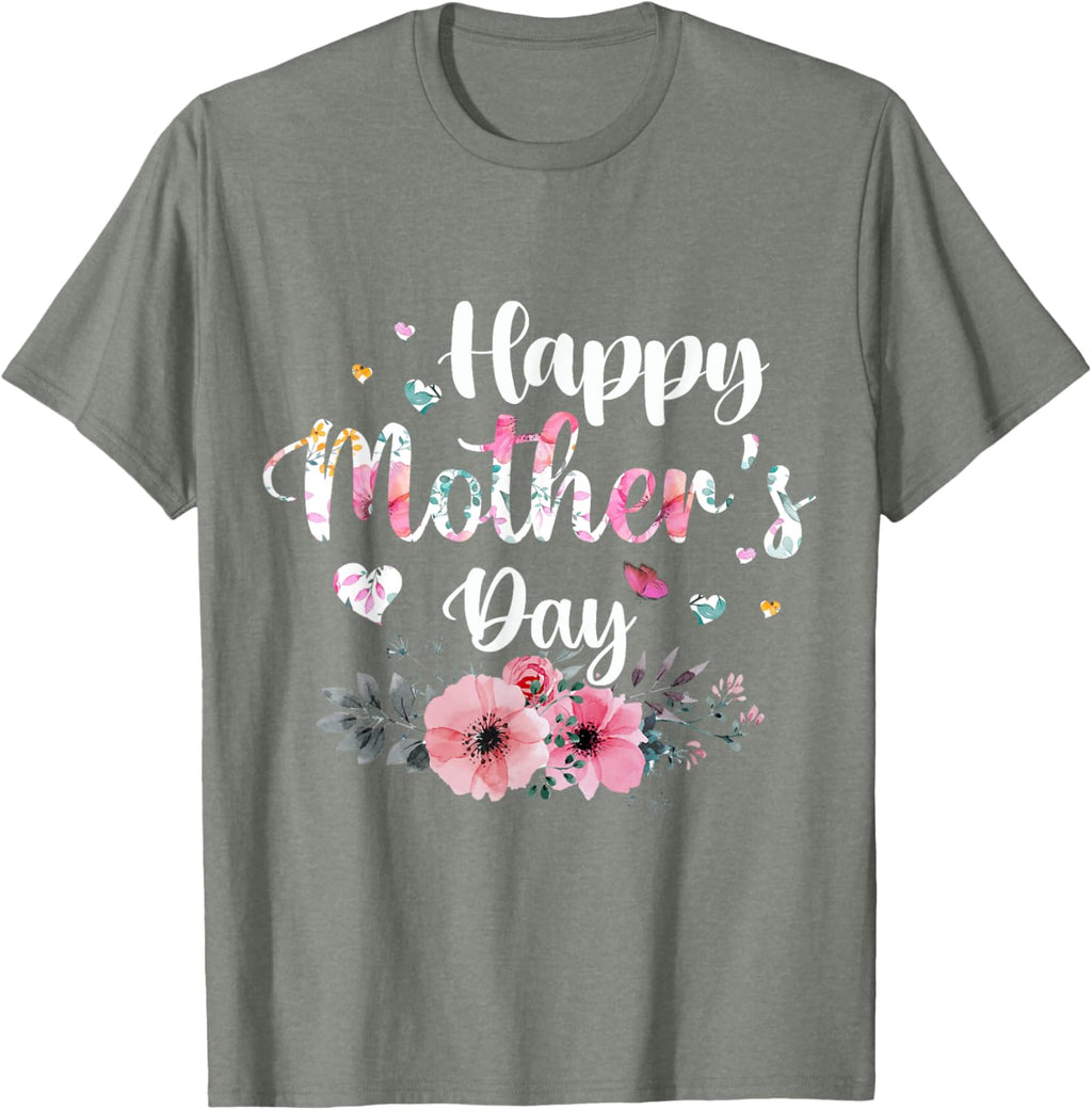 Happy Mother's Day 2025 Cute Floral for Women Mom Grandma