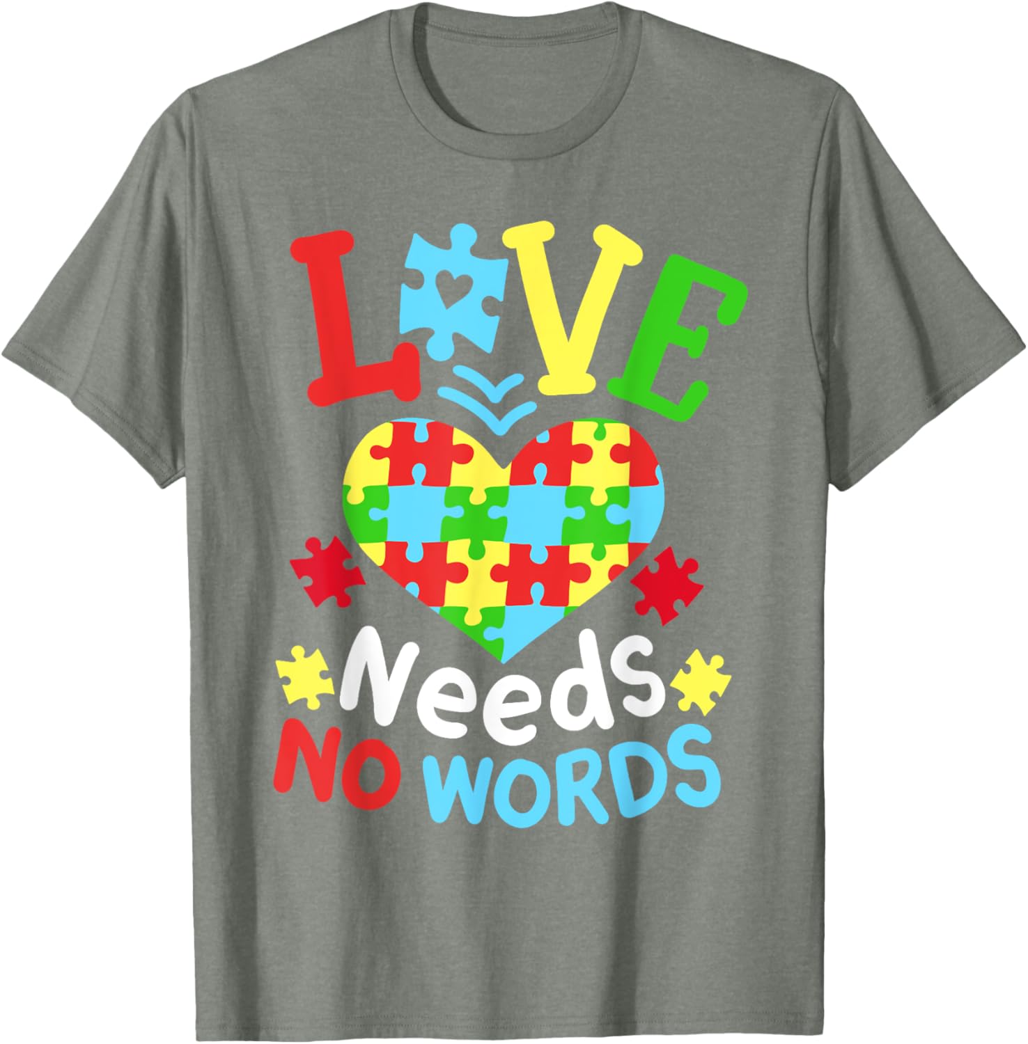 Autism Awareness Love Needs No Words
