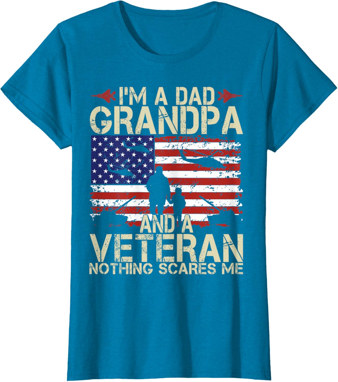 I'm A Dad Grandpa And Veteran Fathers Day Papa Grandpa Gifts