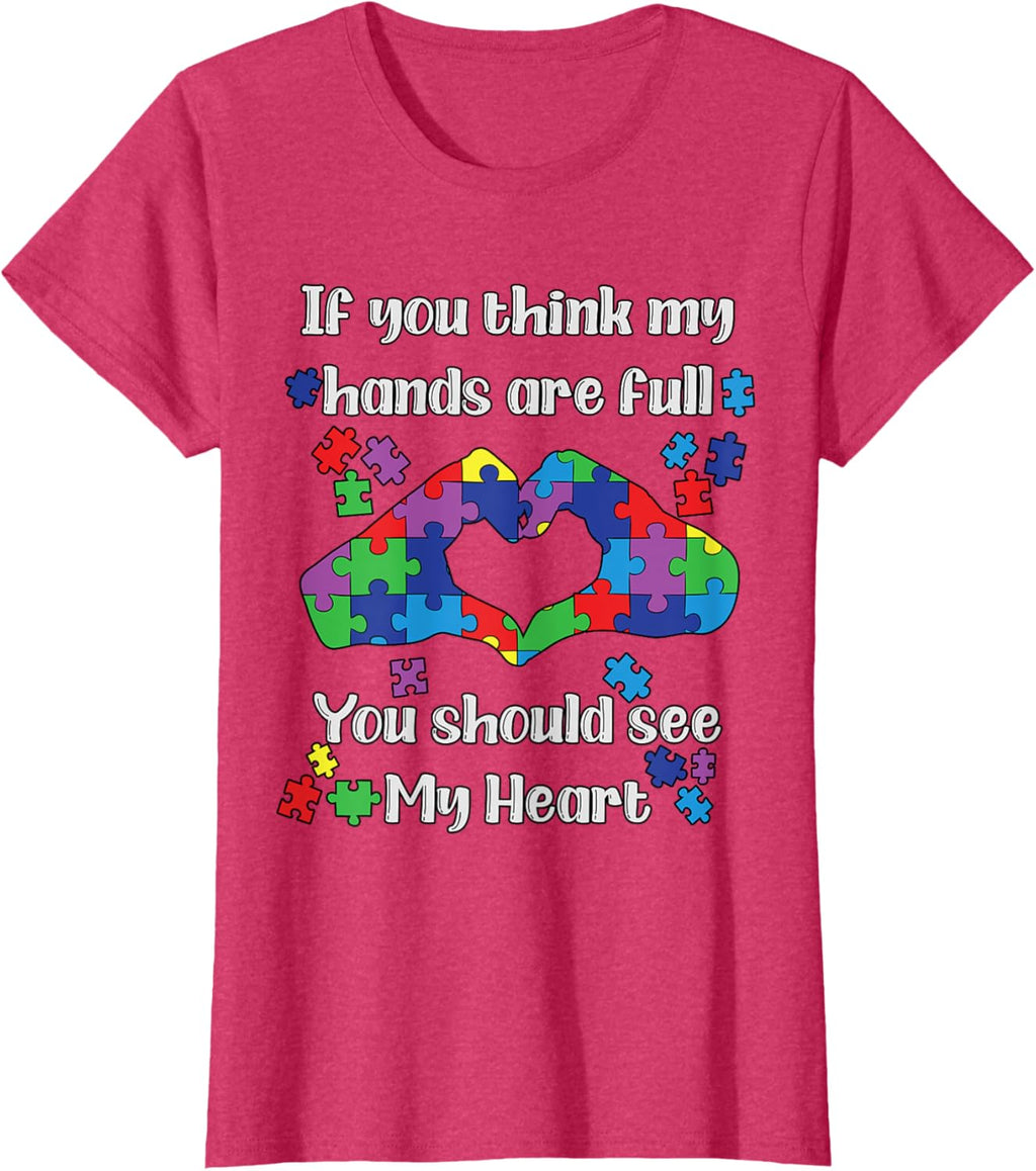 You Should See My Heart Mom Autistic Kids Autism Awareness