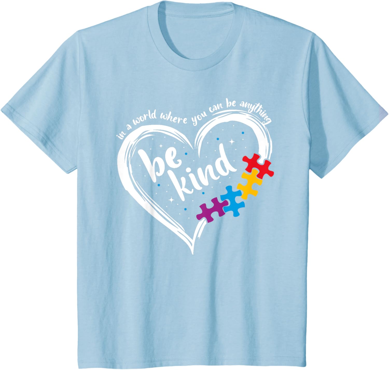 Autism Be Kind Women Blue Be Kind Autism Awareness