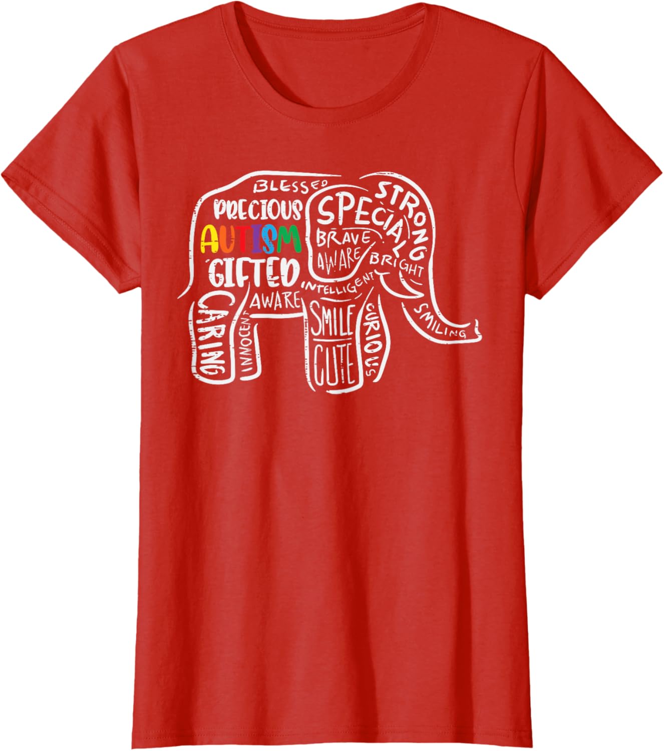 Autism Awareness Elephant Acceptance Autistic Men Women Kids