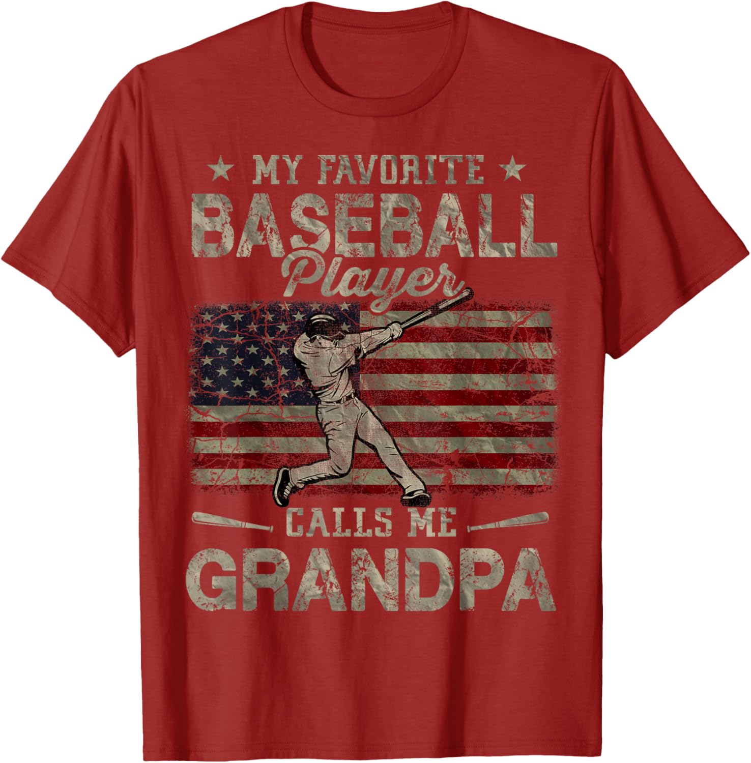 My Favorite Baseball Player Calls Me Grandpa Father's Day
