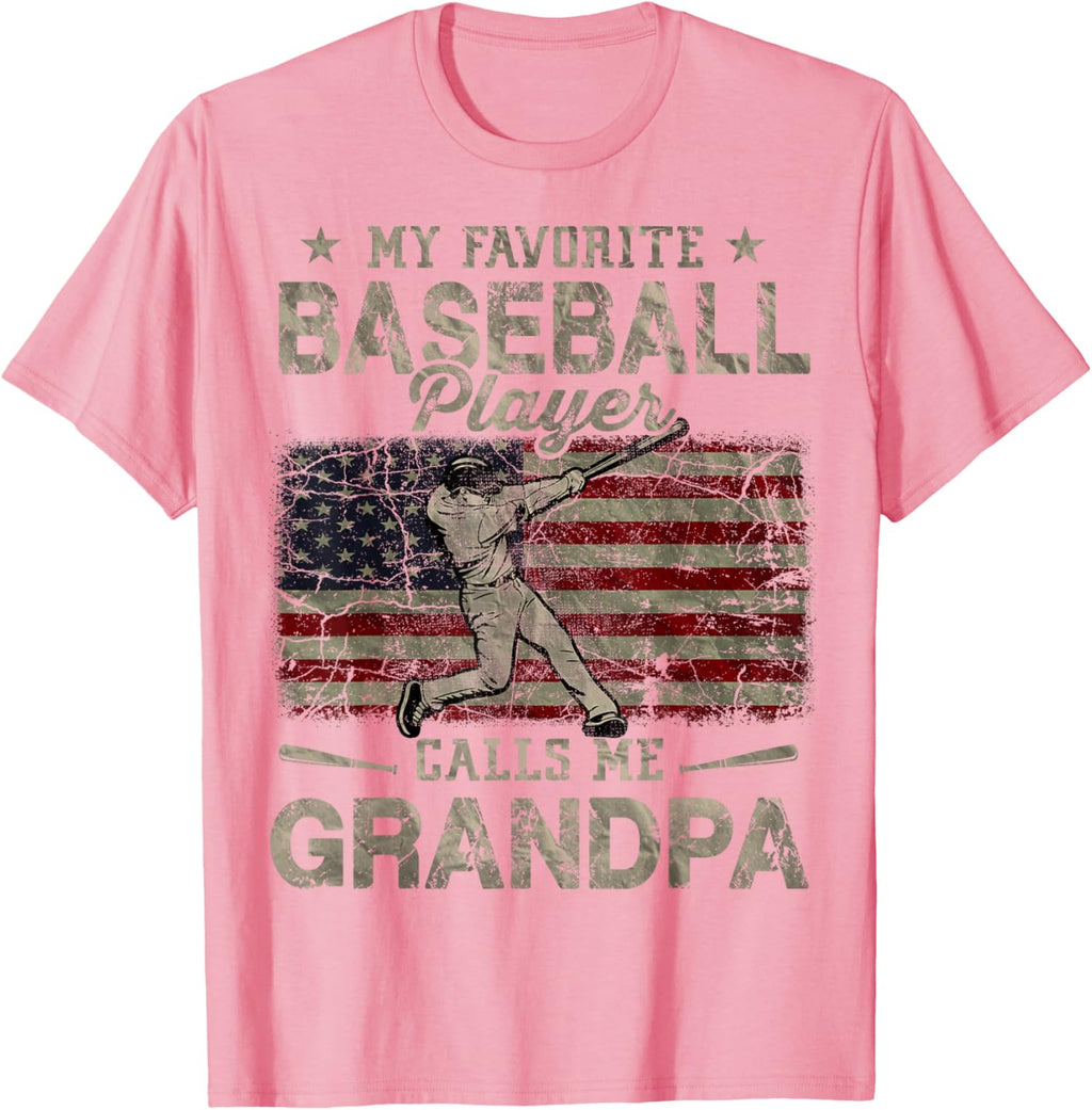 My Favorite Baseball Player Calls Me Grandpa Father's Day