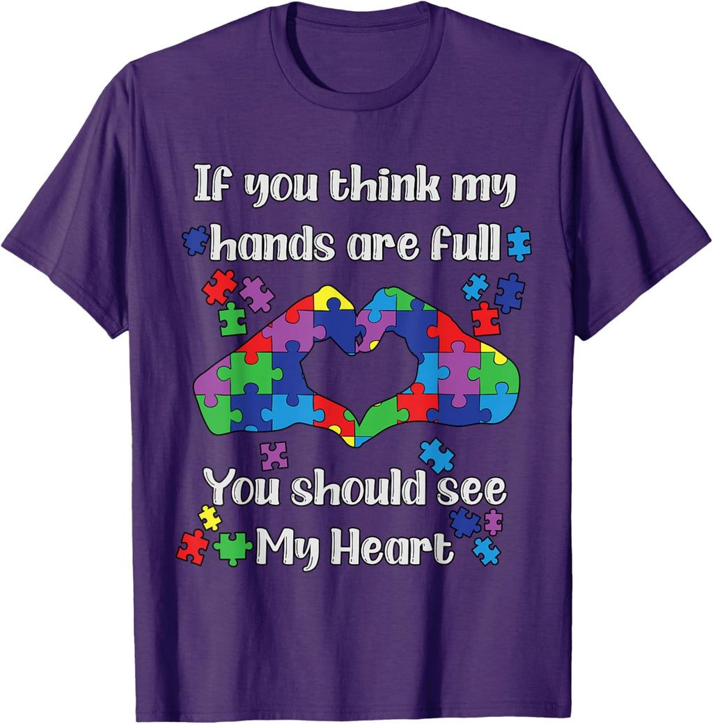You Should See My Heart Mom Autistic Kids Autism Awareness