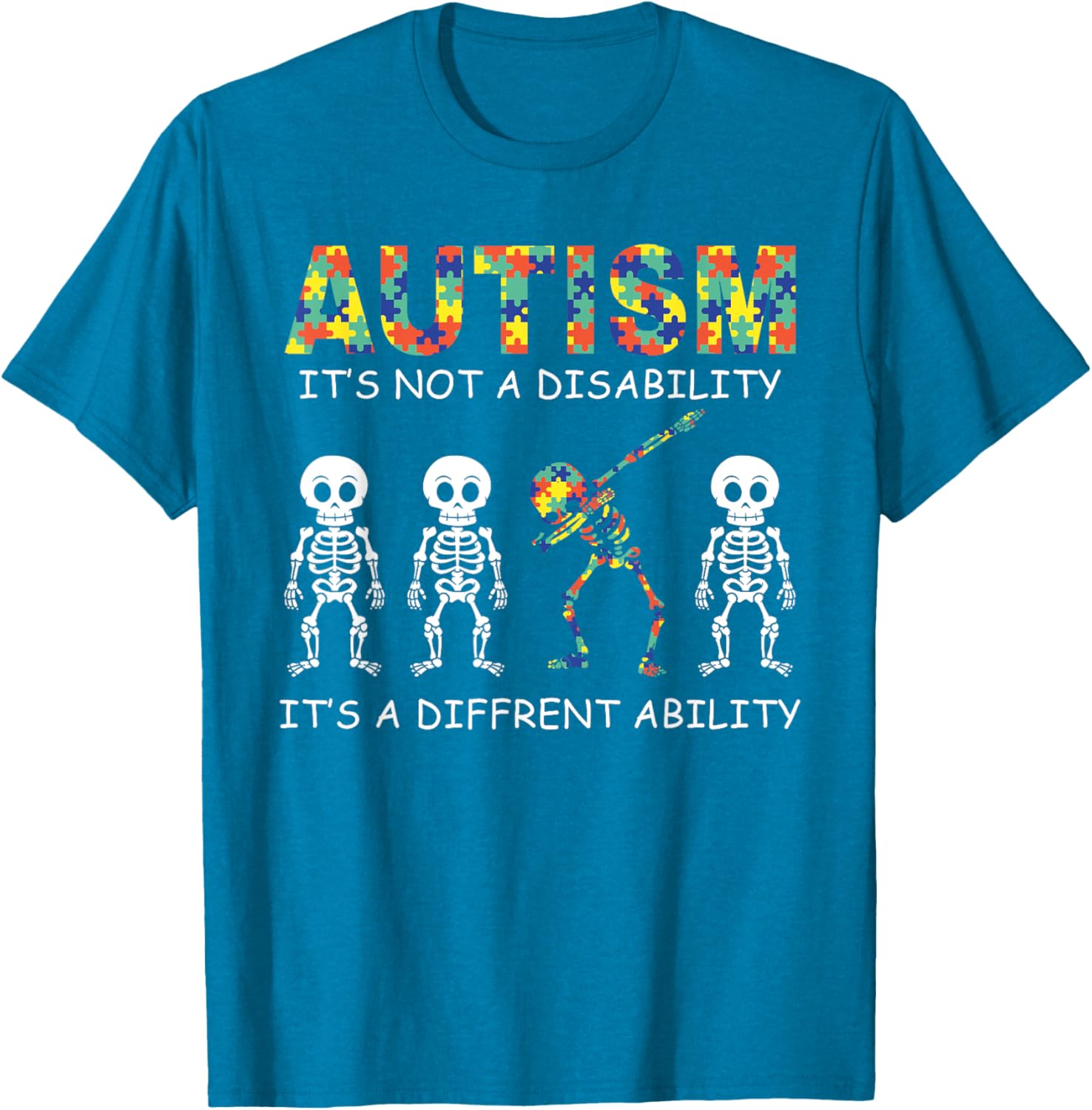 Autism is not a disability it's a different ability