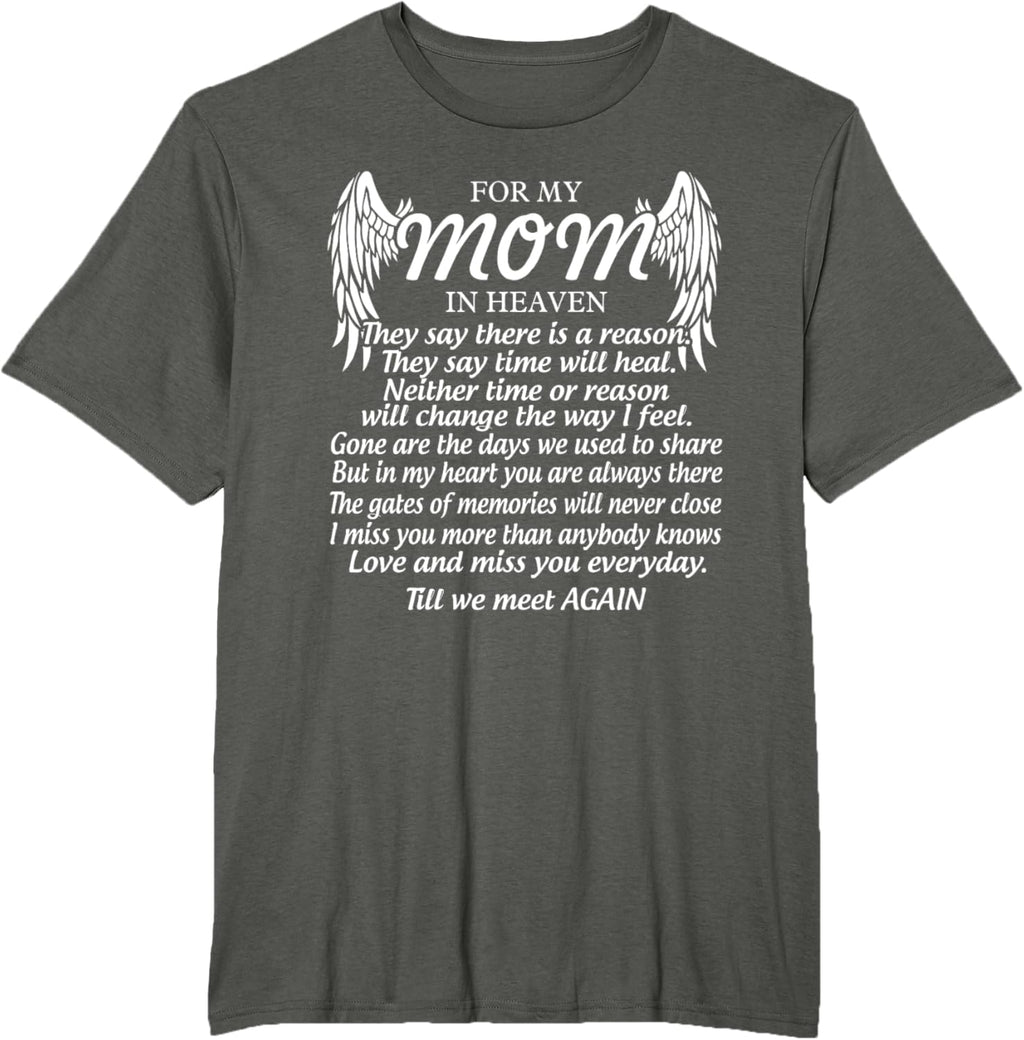 For My Mom In Heaven Love My Mom So Much Missing Mother Day