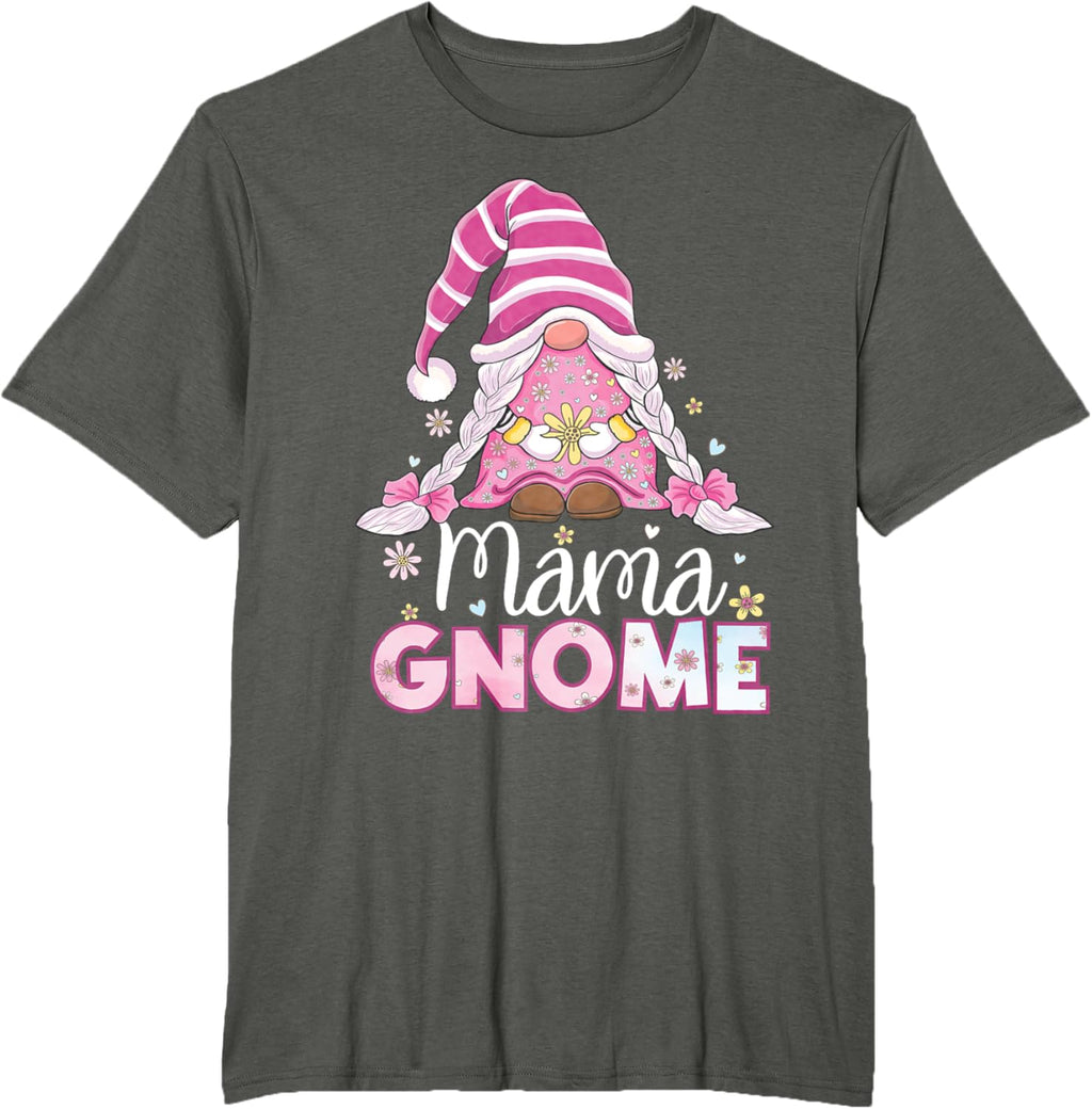 Flower For Mom Gnomies Cute Gnome Mom Happy Mother's Day