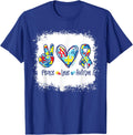 Autism Awareness Peace Love Autism In April We Wear Blue