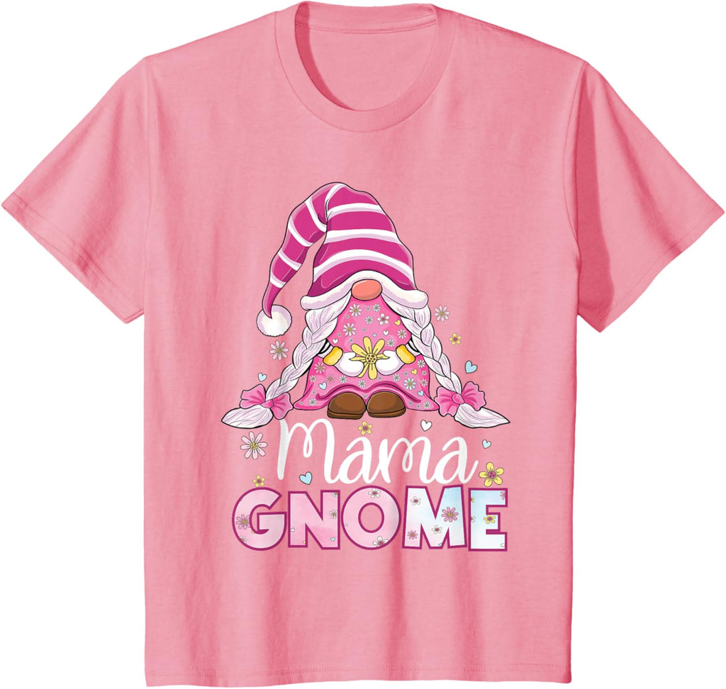 Flower For Mom Gnomies Cute Gnome Mom Happy Mother's Day