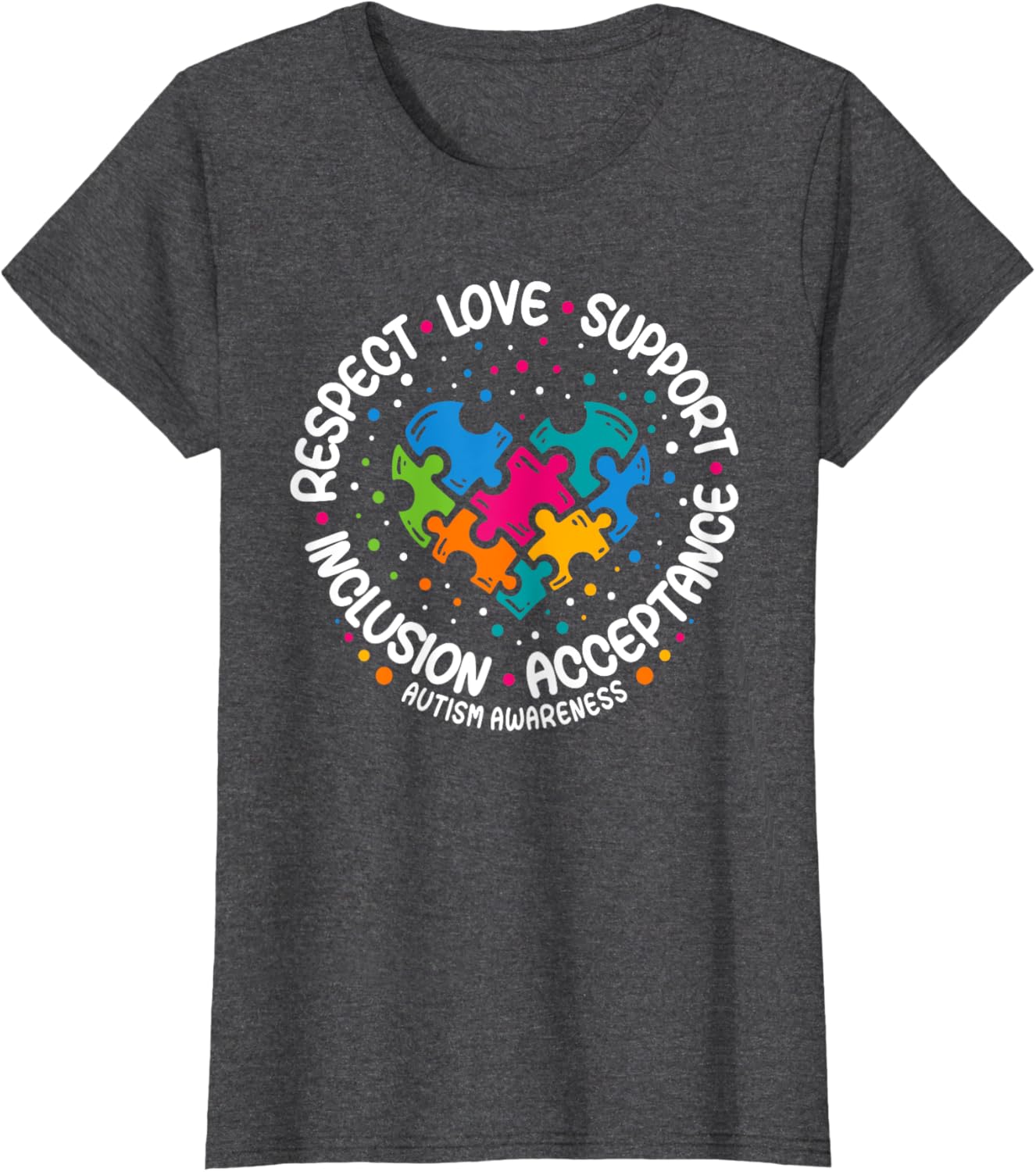 Autism Awareness Respect Love Support Blue Autism