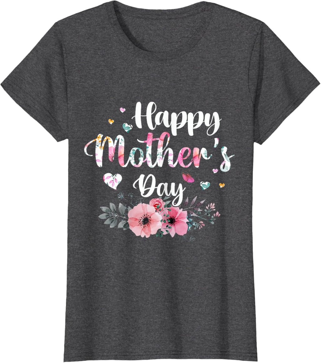 Happy Mother's Day 2025 Cute Floral for Women Mom Grandma