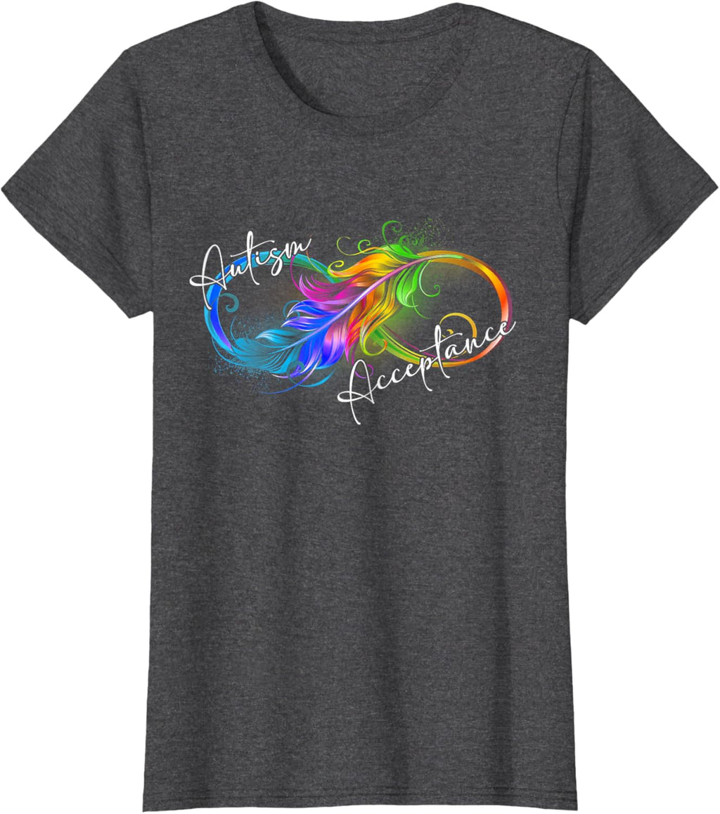 Autism Red Instead Infinity Symbol Autistic Acceptance