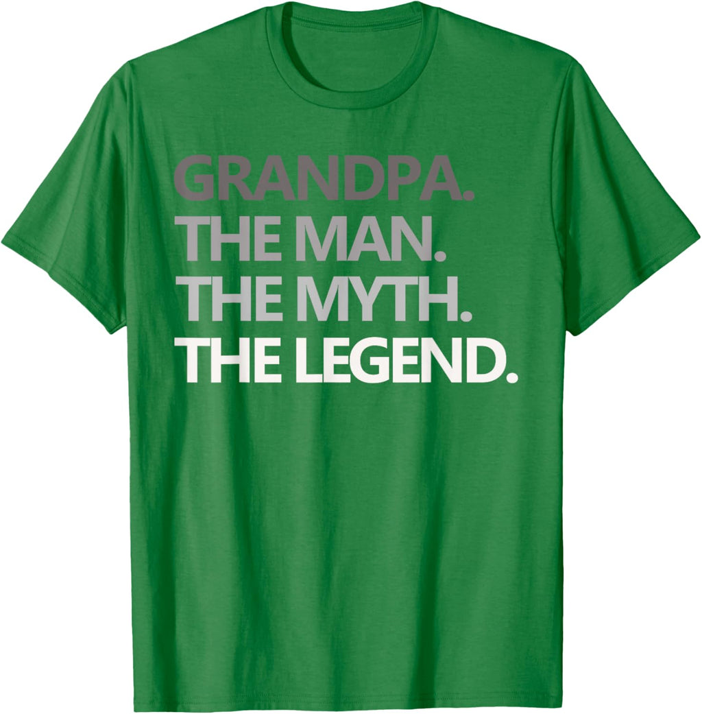 GRANDPA THE MAN THE MYTH THE LEGEND Men Gift Father's Day