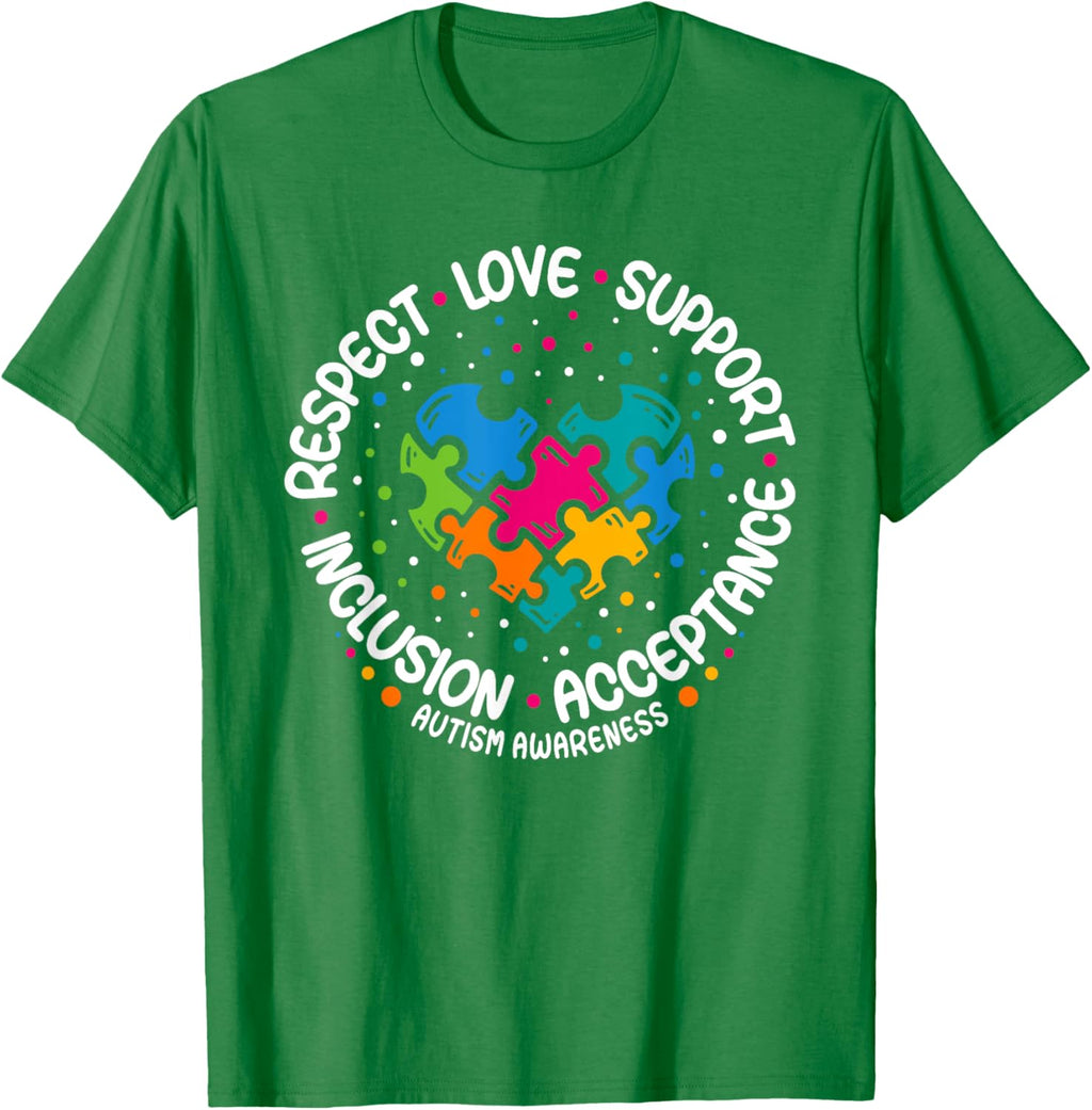 Autism Awareness Respect Love Support Blue Autism
