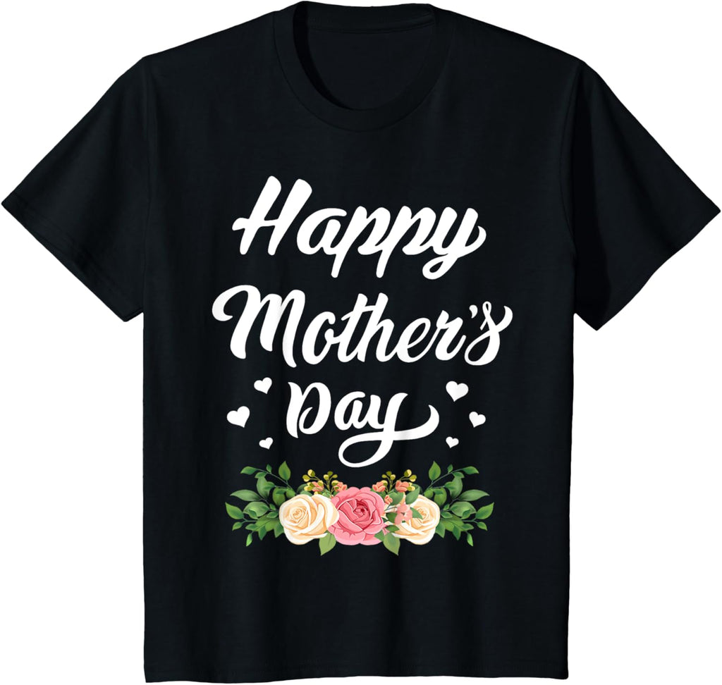 Happy Mother's Day 2024 Tshirt for Women Mom Grandma Mother Shirt