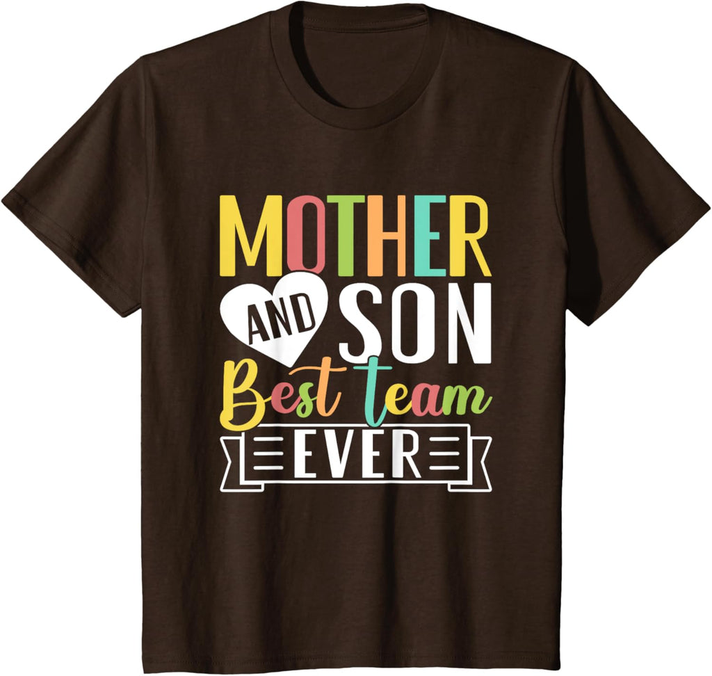 Mothers Day Mama Mom Son Love Mommy Mama Mother's Black Unisex Classic Fit Crew Neck Short Sleeve Mother Shirt
