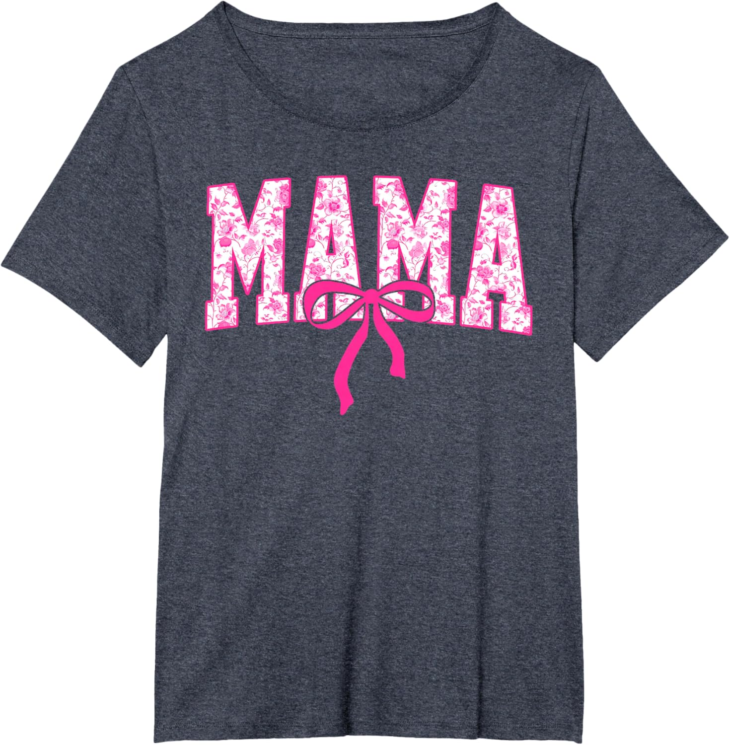 Coquette Pink Chinoiserie Mama Floral Bow Mom Mothers Day