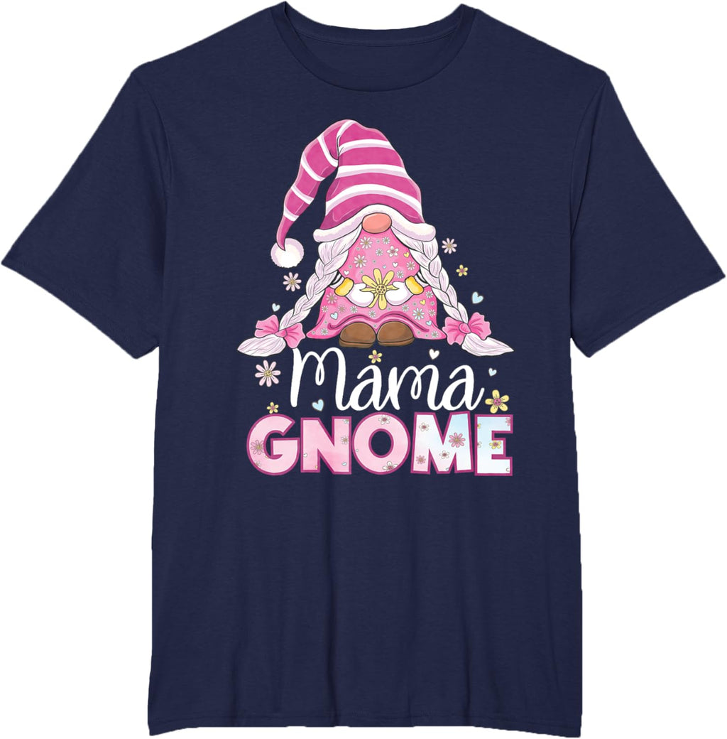 Flower For Mom Gnomies Cute Gnome Mom Happy Mother's Day
