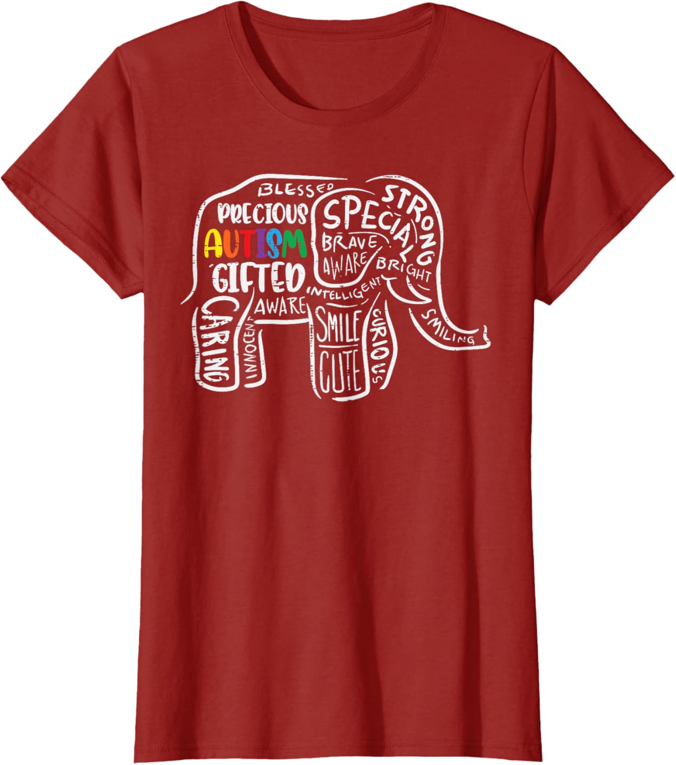 Autism Awareness Elephant Acceptance Autistic Men Women Kids